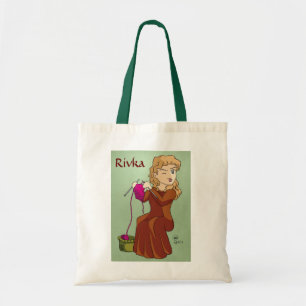 Bolsa Tote O saco de confecção de malhas de Rivka