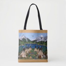 Bolsa Tote O saco de Nez Perce