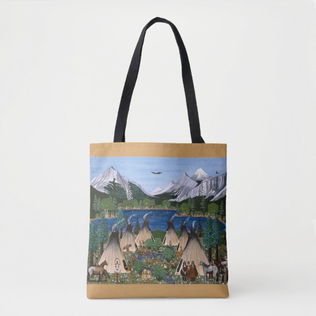 Bolsa Tote O saco de Nez Perce (Frente)
