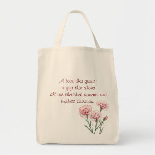 Bolsa Tote O Saco de Presente do Amor Everduradouro