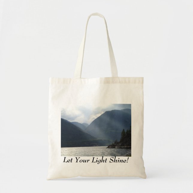 Bolsa Tote O saco, deixou seu brilho claro! (Frente)