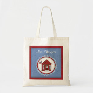 Bolsa Tote O saco do professor personalizado casa da escola