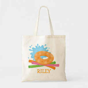 Bolsa Tote O saco dos miúdos personalizados para a piscina o