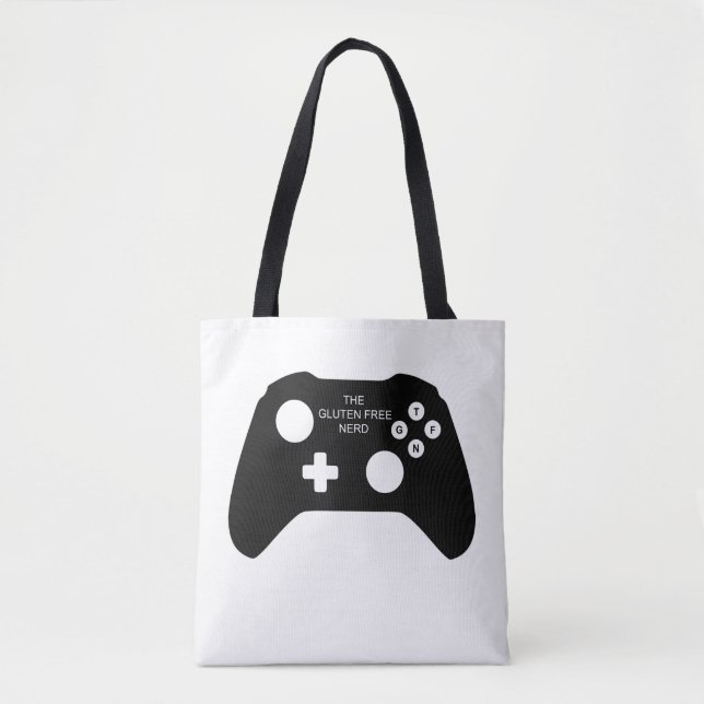 Bolsa Tote O saco sem glúten do nerd (Frente)