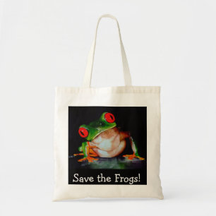 Bolsa Tote O sapo, salvar os sapos! Sacola