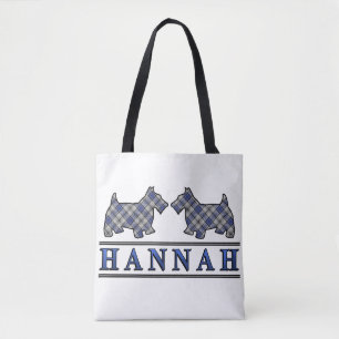 Bolsa Tote O Scottie de Hannay Hannah do clã persegue a