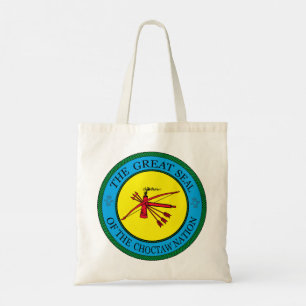 Bolsa Tote O Selo Excelente da Nação Choctaw de Oklahoma Bols