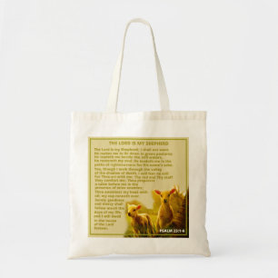 Bolsa Tote O Senhor é o meu Pastor