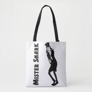 Bolsa Tote O Senhor Escuro Snark  Mister Snark Feather