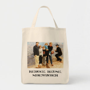 Bolsa Tote o sidewinder, reduz-se, reúso, sidewinder