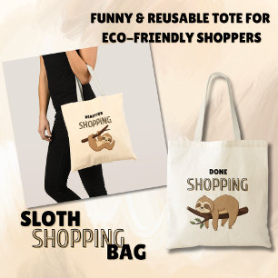Bolsa Tote O Sloth Shopping Bag