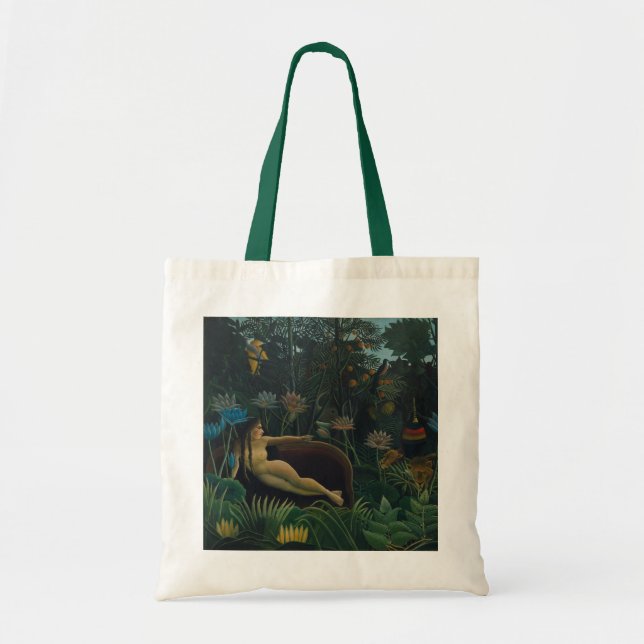 Bolsa Tote O Sonho (Le Reve Exotique) de Henri Rousseau (Frente)