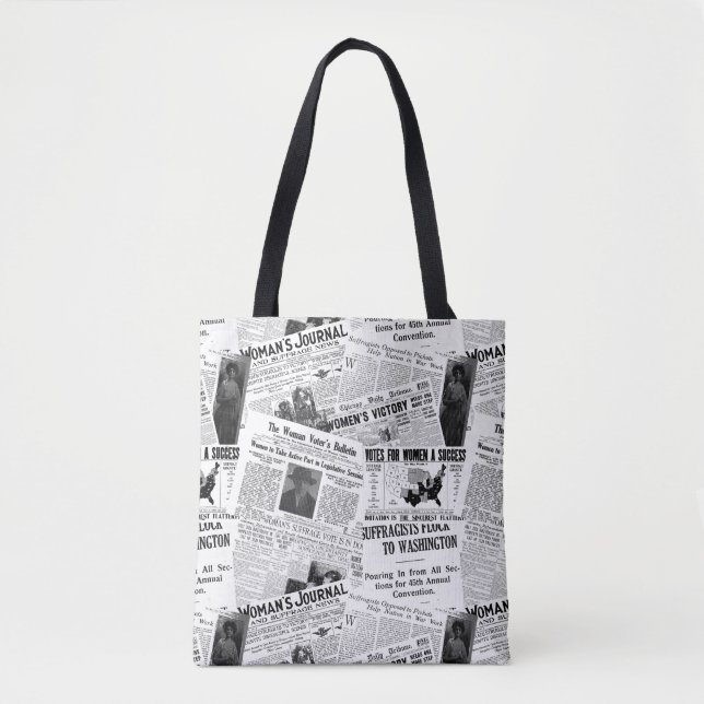 BOLSA TOTE O SUFRÁGIO DAS MULHERES (Frente)