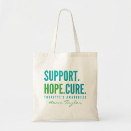 Bolsa Tote o suporte personalizado do tourette esperança cura