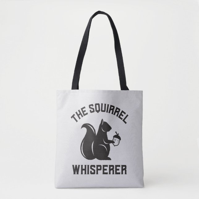 Bolsa Tote O Sussuro de Esquilo | Squirrel Lover (Frente)