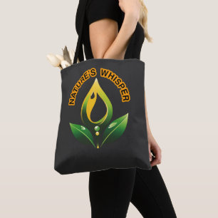 Bolsa Tote “O Sussurro da Natureza escute atentamente, comece