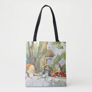 Bolsa Tote O tea party 2 do Hatter louco