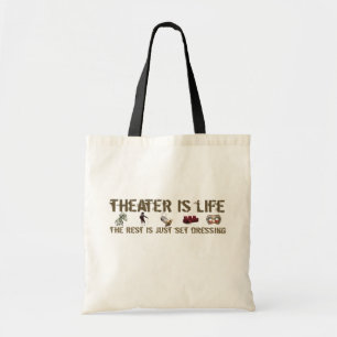 Bolsa Tote O teatro é vida