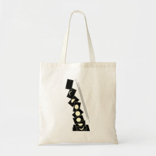 Bolsa Tote O tempo caindo em um buraco