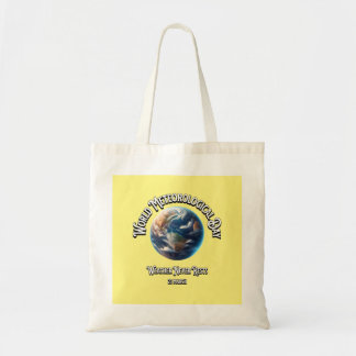 Bolsa Tote O Tempo Nunca Descansa. Dia Mundial da Meteorologi