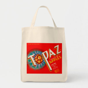 Bolsa Tote O topázio Apple etiqueta