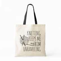 O tricô engraçado me impede de desfazer