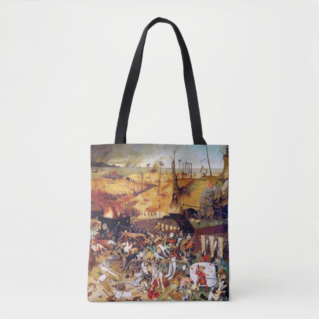 Bolsa Tote O Triunfo da Morte, Pieter Bruegel (Frente)