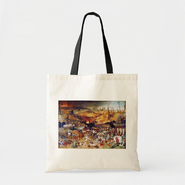 Bolsa Tote O Triunfo da Morte, Pieter Bruegel (Frente)