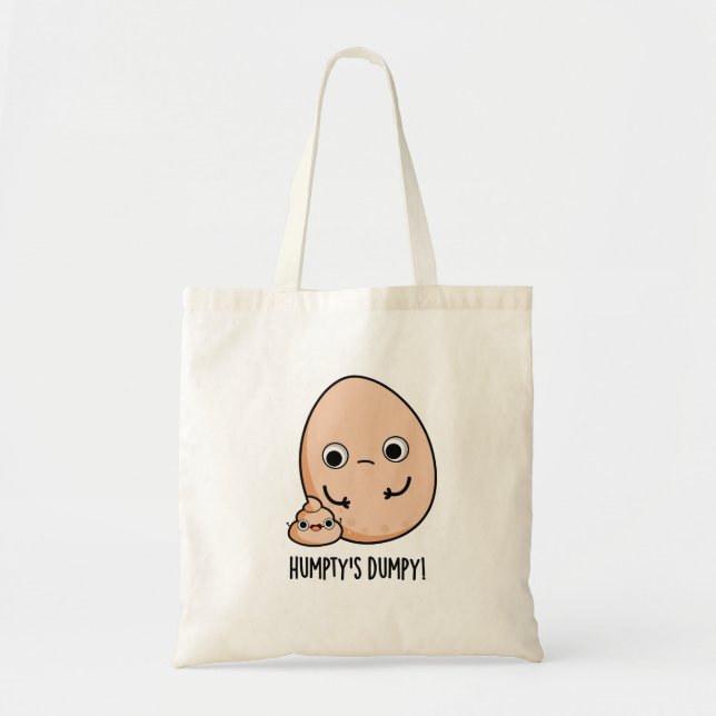 Bolsa Tote O trocadilho de ovos engraçadinho da Humpty (Frente)