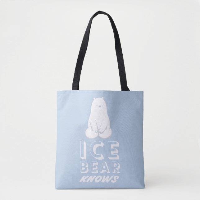 Bolsa Tote O Urso De Gelo Sabe (Frente)