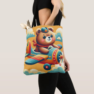 Bolsa Tote O Urso Pega Voo