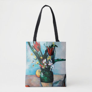 Bolsa Tote O Vaso de Tulips, Paul Cezanne