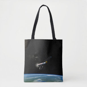 Bolsa Tote O Veículo De Lançamento Atlas V541 Em Órbita.