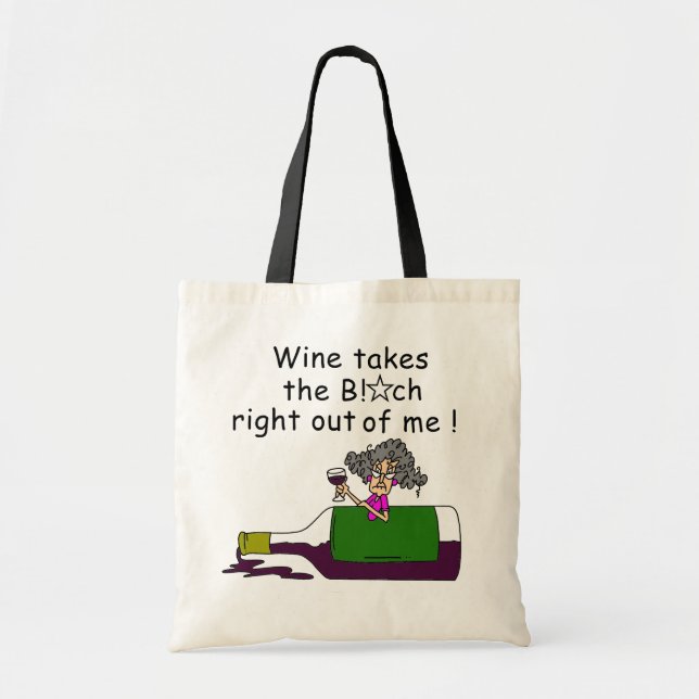 Bolsa Tote O Vinho Me Derrete (Frente)