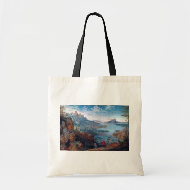 Bolsa Tote O voo para o Egito, Pieter Bruegel (Frente)