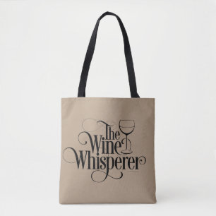 Bolsa Tote O Whisperer De Vinho