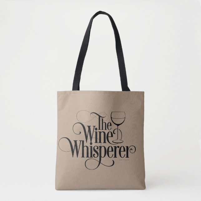 Bolsa Tote O Whisperer De Vinho (Frente)