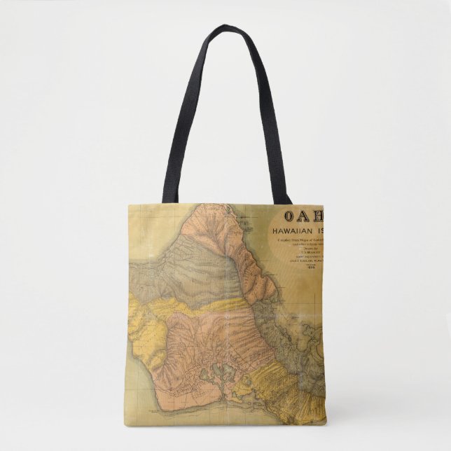 Bolsa Tote Oahu, ilhas havaianas (Frente)