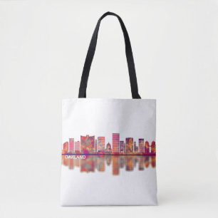 Bolsa Tote Oakland California Skyline