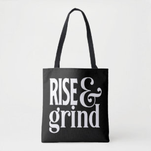 Bolsa Tote Objetivos de Cafeína de Empreendedorismo Divertido