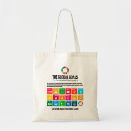Bolsa Tote Objetivos modernos de sustentabilidade inspiracion