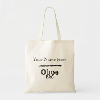 Bolsa Tote Oboe Bag Oboist Player with name Double reed