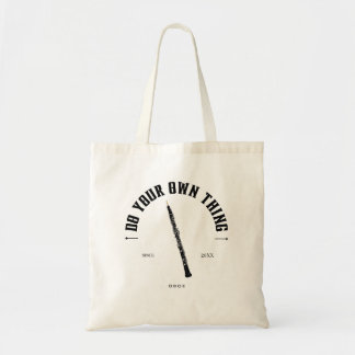 Bolsa Tote Oboe Do Your Own Thing Quote Oboist