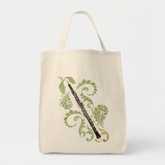 Bolsa Tote Oboe e folha