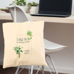 Bolsa Tote Obrigado por me ajudar a cultivar plantas caseiras<br><div class="desc">Saco de tota personalizado com cotas e plantas de caserna. A citação do professor diz "obrigado você por me ajudar a crescer" e você pode personalizar a bolsa com seu nome. Obrigado útil e moderno que você presente para seu professor.</div>