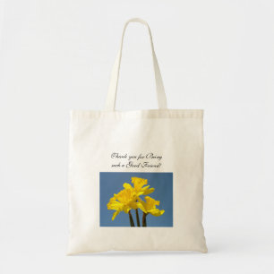 Bolsa Tote Obrigado sendo bom amigo! Daffodil da sacola