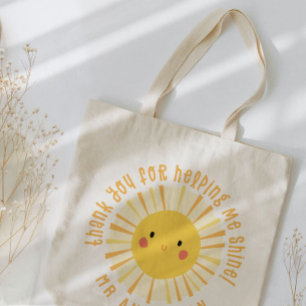 Bolsa Tote Obrigado sunshine você professora elegante moderna
