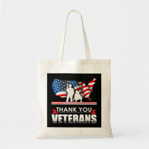Bolsa Tote Obrigado Veteranos Americanos 280