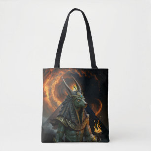 Bolsa Tote Observador do Além – Anúbis.