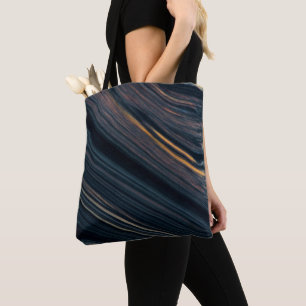 Bolsa Tote Obsidiana Mahogany Goldsheen